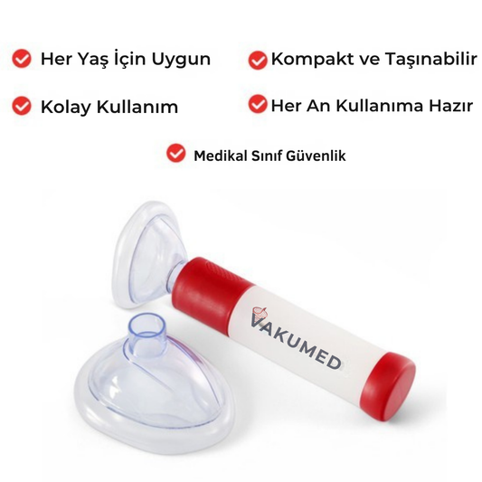 Vakumed™ Boğulma Önleyici Acil Vakum Kiti