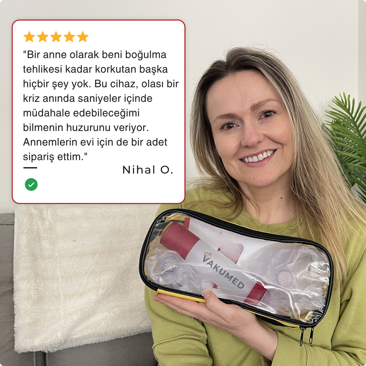 Vakumed™ Boğulma Önleyici Acil Vakum Kiti